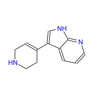 3-(1,2,3,6-四氢吡啶-4-基)-1H-吡咯并[2,3-b]吡啶,3-(1,2,3,6-Tetrahydropyridin-4-yl)-1H-pyrrolo[2,3-b]pyridine