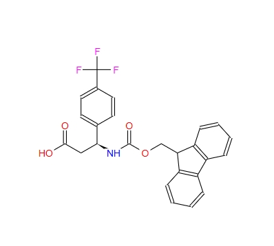Fmoc-(S)-3-氨基-3-(4-三氟甲基苯基)-丙酸,Fmoc-(S)-3-Amino-3-(4-trifluoromethylphenyl)-propionic acid