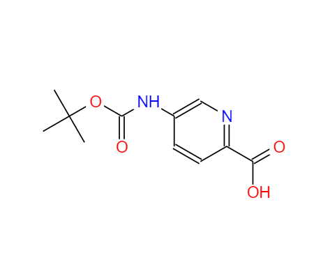 5-((叔丁氧羰基)氨基)皮考啉酸,5-[(tert-butoxycarbonyl)amino]pyridine-2-carboxylic acid
