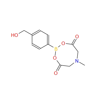 4-(羥甲基)苯硼酸甲基亞氨基二乙酸酯,4-(Hydroxymethyl)phenylboronic acid MIDA ester