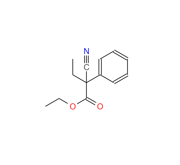 2-氰基-2-苯基丁酸乙酯,Ethylphenylcyano-acetic acid ethyl ester