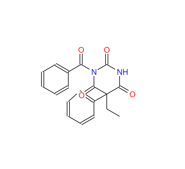 苯甲酰苯巴比妥,Benzobarbital