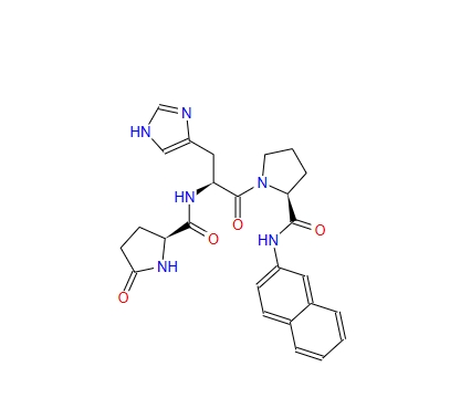 5-Oxo-L-prolyl-L-histidyl-N-2-naphthalenyl-L-prolinamide,5-Oxo-L-prolyl-L-histidyl-N-2-naphthalenyl-L-prolinamide