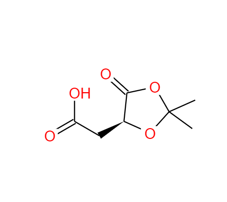 (S)-[2,2-二甲基-5-氧代二氧戊环-4-基]乙酸,2-[(4S)-2,2-DIMETHYL-5-OXO-1,3-DIOXOLAN-4-YL]ACETIC ACID