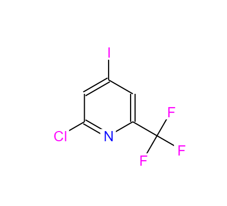 2-氯-4-碘-6-三氟甲基吡啶,2-CHLORO-4-IODO-6-(TRIFLUOROMETHYL)PYRIDINE