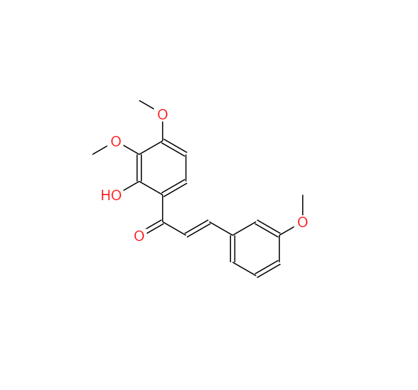 2'-羟基-3,3',4'-三甲氧基查尔酮,2'-HYDROXY-3,3',4'-TRIMETHOXYCHALCONE