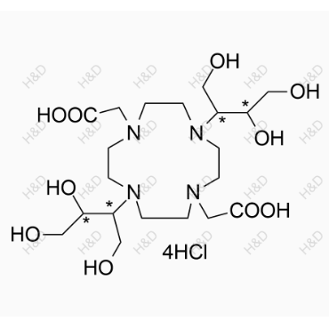 钆布醇EP杂质A(4盐酸盐),Gadobutrol EP Impurity A (4 Hydrochloride)