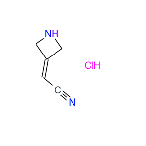 1314910-43-4；2-(3-氮杂环丁基亚基)乙腈盐酸盐；2-(azetidin-3-ylidene)acetonitrile (hydrochloride)