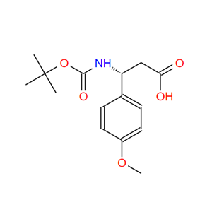 Boc-D-3-氨基-3-(4-甲氧基苯基)丙酸,Boc-D-3-Amino-3-(4-methoxylphenyl)propanoic acid