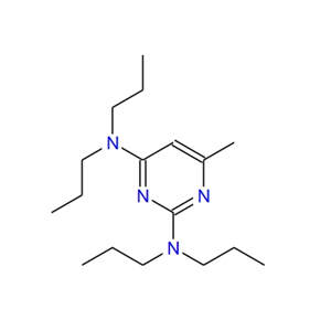 2,4-bis-(N,N-di-n-propylamino)-6-methylpyrimidine,2,4-bis-(N,N-di-n-propylamino)-6-methylpyrimidine