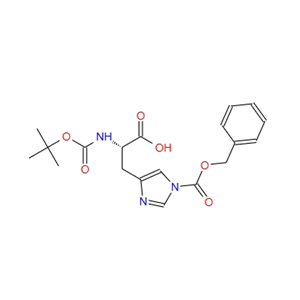N-叔丁氧羰基-N'-苄氧羰基-L-组氨酸 50305-43-6