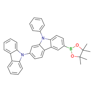 2,9′-雙-9H-咔唑，9-苯基-6-（4,4,5,5-四甲基-1,3,2-二惡硼烷-2-基）-,2,9′-Bi-9H-carbazole, 9-phenyl-6-(4,4,5,5-tetramethyl-1,3,2-dioxaborolan-2-yl)-