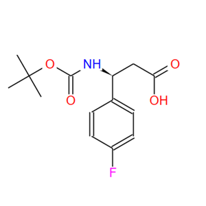 479064-88-5;BOC-(S)-3-氨基-3-(4-氟苯基)-丙酸;BOC-(S)-3-AMINO-3-(4-FLUORO-PHENYL)-PROPIONIC ACID