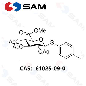 甲基 (对-甲基苯基 2,3,4-三-O-乙酰基-1-硫代-β-D-吡喃葡萄糖苷)醛酸酯,Methyl (p-Methylphenyl 2,3,4-Tri-O-acetyl-1-thio-β-D-glucopyranosid)uronate