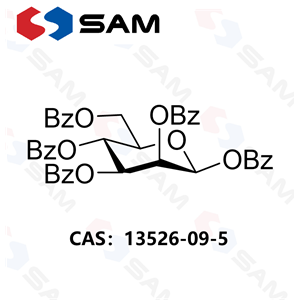 1,2,3,4,6-五-O-苯甲酰基-β-D-吡喃甘露糖,1,2,3,4,6-Penta-O-benzoyl-β-D-mannopyranose