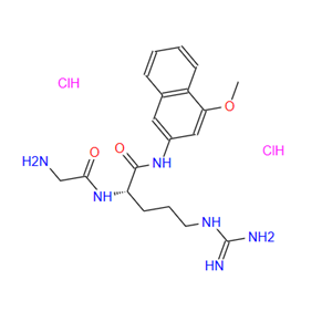 100940-56-5；甘氨酰-精氨酰-4-甲氧基-Β-萘胺盐酸；GLY-ARG 4-METHOXY-BETA-NAPHTHYLAMIDE DIHYDROCHLORIDE；