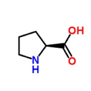 (S)-吡咯烷-2-羧酸; D-吡咯烷-2-羧酸; 2-吡咯烷羧酸; L-脯氨; L-氢化吡咯甲酸;,L(-)-Proline