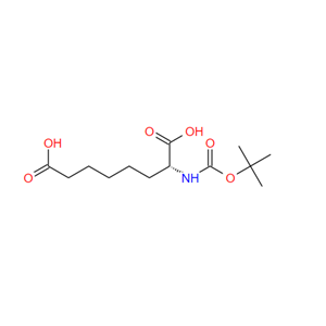 Boc-R-2-氨基辛二酸,Boc-R-2-Aminosuberic acid