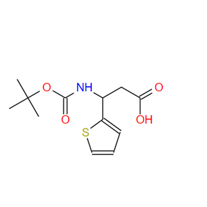 53030-49-2 Boc-RS-3-氨基-3-(2-噻吩基)丙酸