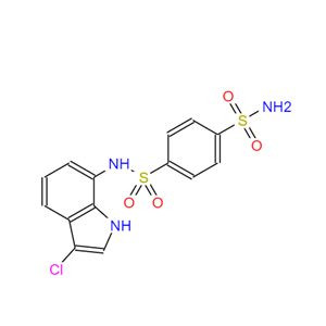 N-(3-氯-1H-吲哚-7-基)-1,4-苯二磺酰胺,Indisulam