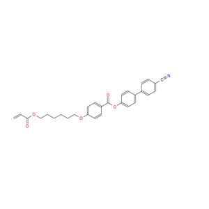 130166-92-6;4[4[6-Acryloxyhex-1-yl)oxyphenyl]carboxy-biphenyl-4′-carbonitrile