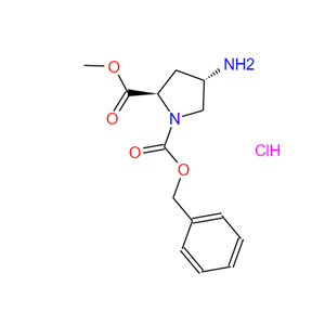 489446-77-7 (2R,4S)-N1-CBZ-4-氨基吡咯烷-2-羧酸甲酯盐酸盐