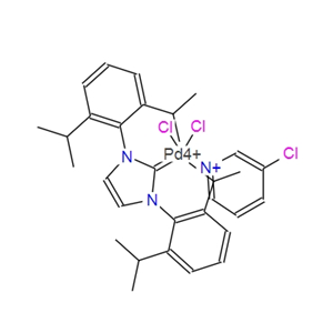 [1,3-双(2,6-二异丙基苯)咪唑-2-叉](3-氯吡啶)二氯化钯,DICHLORO-[1,3-BIS(DIISOPROPYLPHENYL)IMIDAZOLYLIDENE]-(3-CHLOROPYRIDYL)PALLADIUM(II)