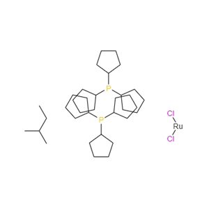 二氯(3-甲基-2-亚丁烯基)双(三环戊基膦)钌(II) 220883-08-9