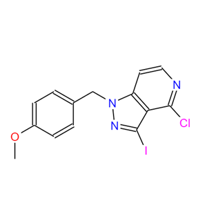 4-氯-3-碘-1-(4-甲氧基)-1H-吡唑并[4,3-C]吡啶