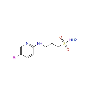 3-(5-bromo-pyridin-2-ylamino)-propane-1-sulfonic acid amide 324025-21-0