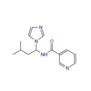 N-(1-Imidazol-1-yl-3-methyl-butyl)-nicotinamide 160821-11-4