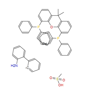 甲烷磺酸(9,9-二甲基-4,5-双二苯基膦氧杂蒽)(2