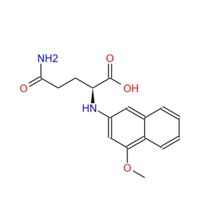 N-(4-甲氧基-2-萘基)-L-谷氨酰胺 24723-50-0