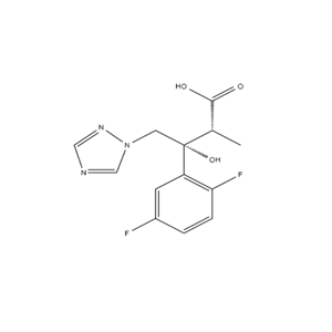 (2R,3R)-3-(2,5-二氟苯基)-3-羟基-2-甲基-4-(1H-1,2,4-三唑-1-基)丁酸,(αR,βR)-β-(2,5-Difluorophenyl)-β-hydroxy-α-methyl-1H-1,2,4-triazole-1-butanoic Acid