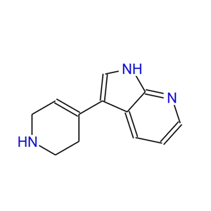 3-(1,2,3,6-四氢吡啶-4-基)-1H-吡咯并[2,3-b]吡啶,3-(1,2,3,6-Tetrahydropyridin-4-yl)-1H-pyrrolo[2,3-b]pyridine
