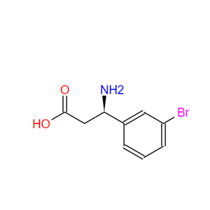 D-3-氨基-3-(3-溴苯基)丙酸,D-3-Amino-3-(3-bromo)propanoic acid