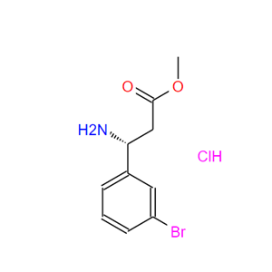 D-3-氨基-3-(3-溴苯基)丙酸甲酯盐酸盐,D-3-Amino-3-(3-bromo)propanoic acid methyl ester hydrochloride