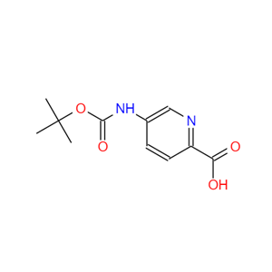 5-((叔丁氧羰基)氨基)皮考啉酸,5-[(tert-butoxycarbonyl)amino]pyridine-2-carboxylic acid