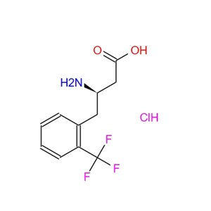 R-3-氨基-4-(2-三氟甲基苯基)丁酸 269396-76-1