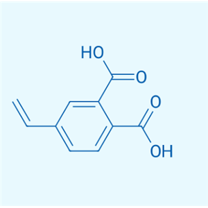 4-乙烯基鄰苯二甲酸,4-ethenylbenzene-1,2-dicarboxylic acid