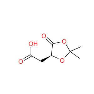 (S)-[2,2-二甲基-5-氧代二氧戊环-4-基]乙酸,2-[(4S)-2,2-DIMETHYL-5-OXO-1,3-DIOXOLAN-4-YL]ACETIC ACID