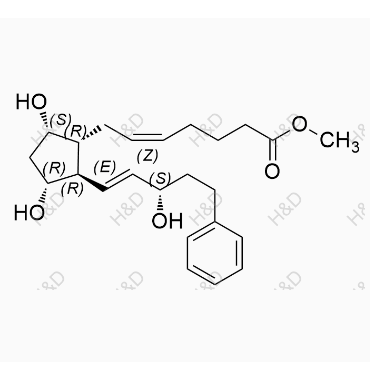 贝美前列素酸甲基酯,Bimatoprost Acid Methyl Ester