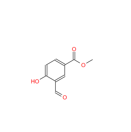 3-醛基-4-羟基苯甲酸甲酯,METHYL 3-FORMYL-4-HYDROXYBENZOATE