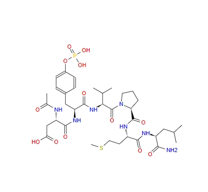 Ac-Asp-Tyr(PO3H2)-Val-Pro-Met-Leu-NH2,Ac-Asp-Tyr(PO3H2)-Val-Pro-Met-Leu-NH2