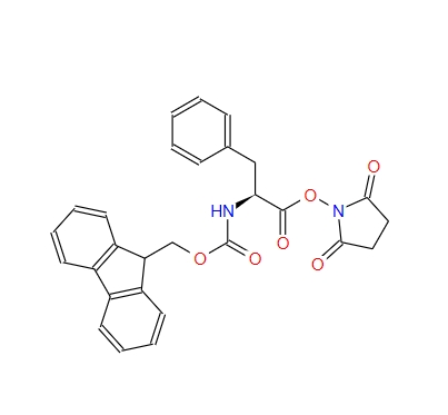 (S)-2,5-二氧代吡咯烷-1-基2-((((9H-芴-9-基)甲氧基)羰基)氨基)-3-苯基丙酸酯,Fmoc-Phe-OSu
