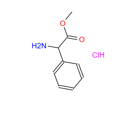 2-氨基-2-苯基乙酸甲酯盐酸盐,methyl 2-amino-2-phenylacetate hydrochloride