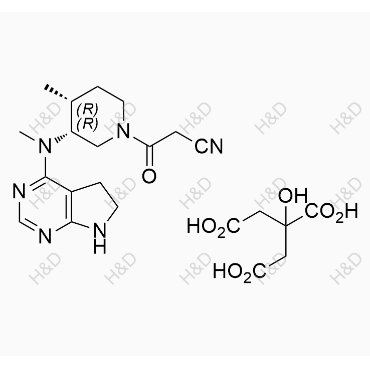 托法替尼杂质N(枸橼酸盐),Tofacitinib Impurity N(Citrate)