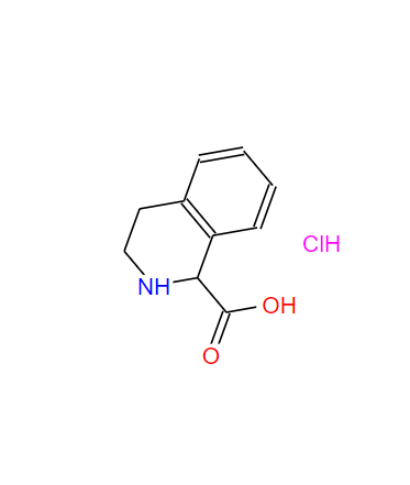 DL-1,2,3,4-四氢异喹啉-1-羧酸盐酸盐,DL-1,2,3,4-TETRAHYDROISOQUINOLINE-1-CARBOXYLIC ACID HYDROCHLORIDE