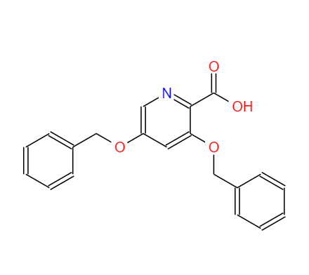 3,5-二苄氧基-2-羧基吡啶,3,5-bis-benzyloxy-pyridine-2-carboxylic acid