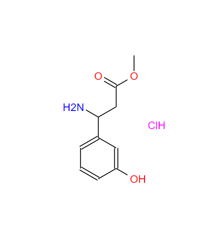 DL-3-氨基-3-(3-羟基苯基)丙酸甲酯盐酸盐,DL-3-Amino-3-(3-hydroxyphenyl)propanoic acid methyl ester hydrochloride